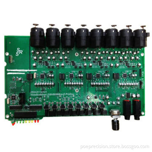 4-layer DVD Player PCB Assembly, 1.6mm Thickness